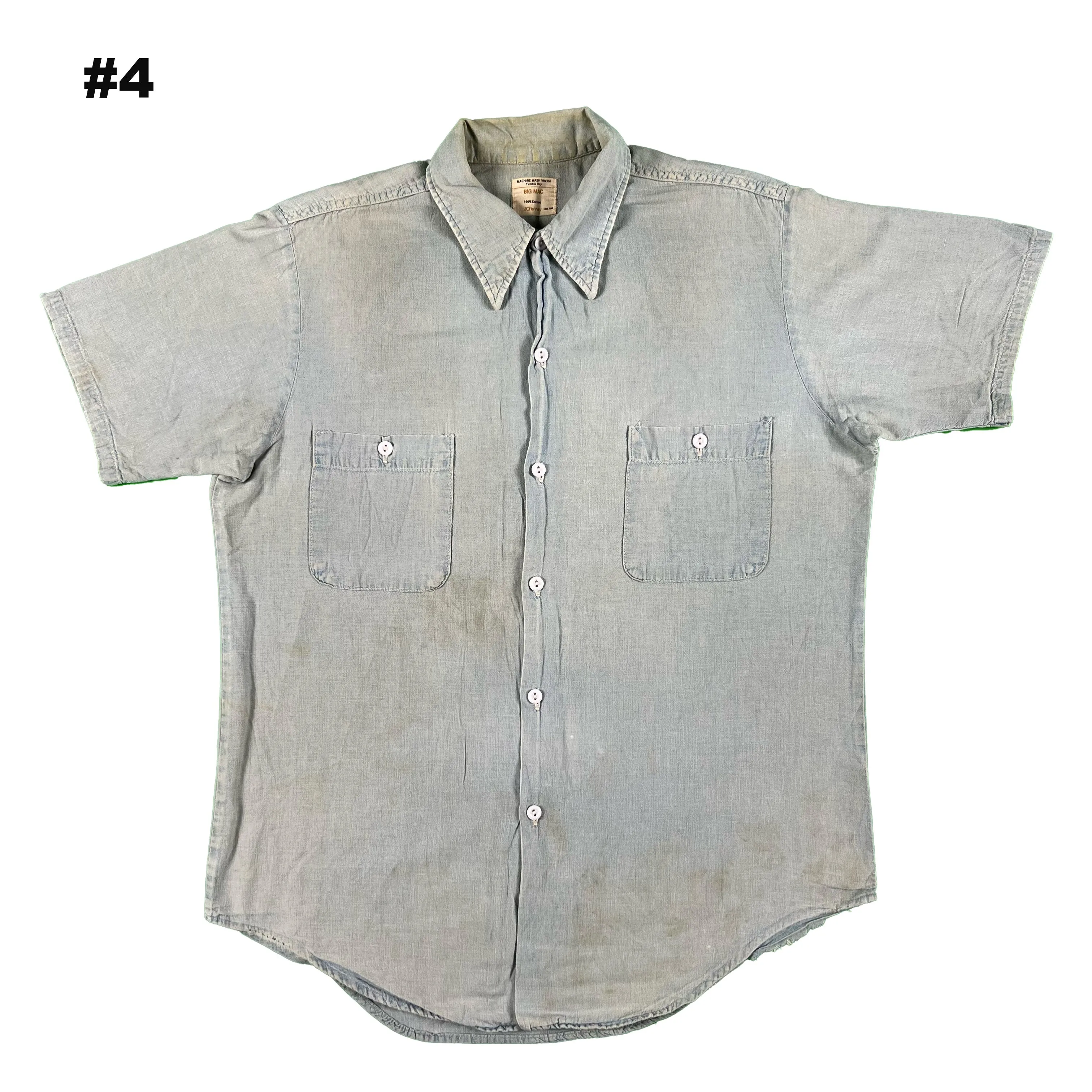 60s Big Mac Selvedge Chambray Shirts- SELECT SHIRT