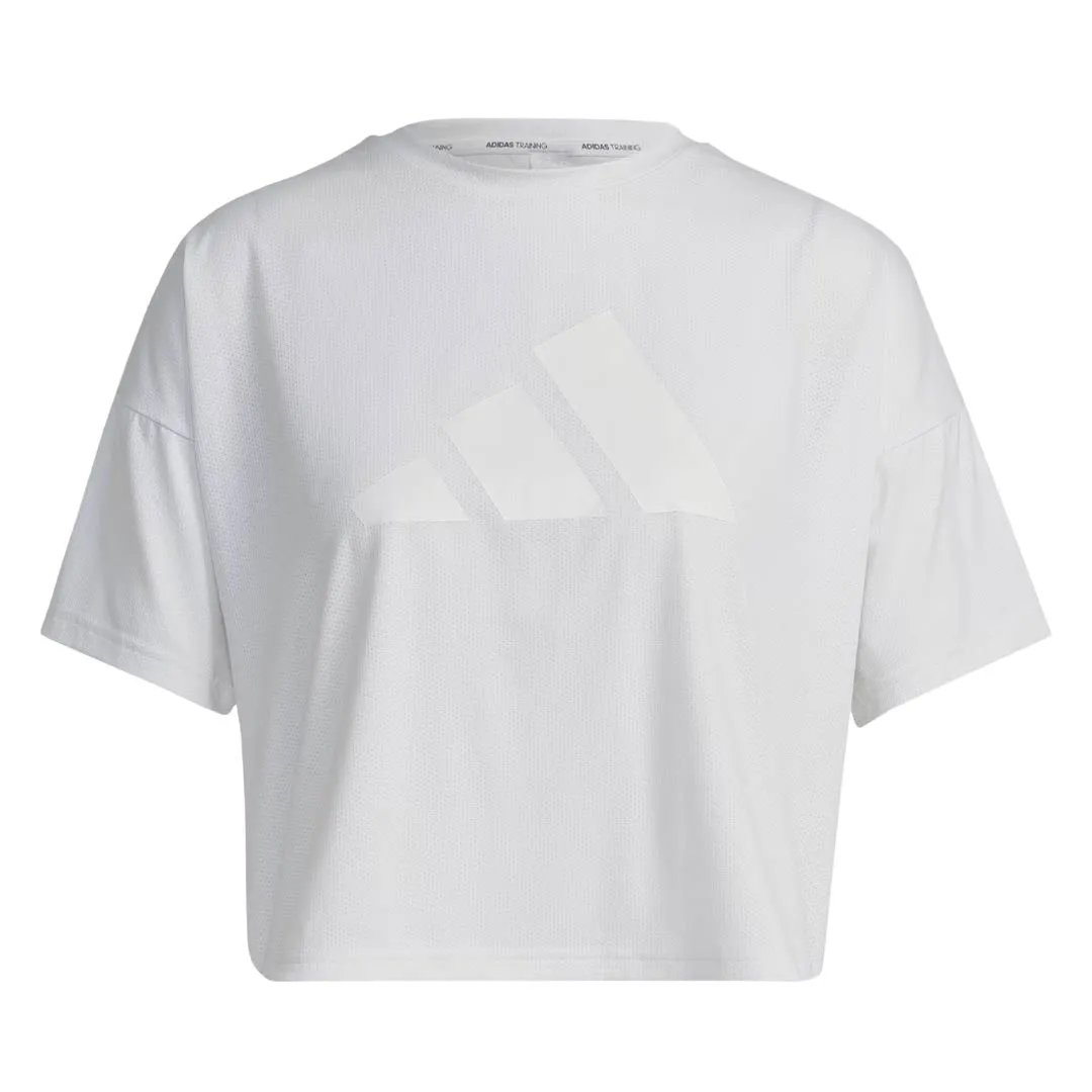 adidas - Women's Train Icons 3 Bar Logo T-Shirt (HK6965)