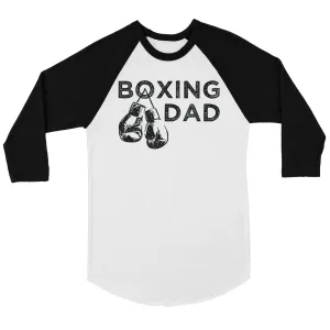 Boxing Dad Mens Baseball Shirt Thoughtful Cool Proud Father's Day