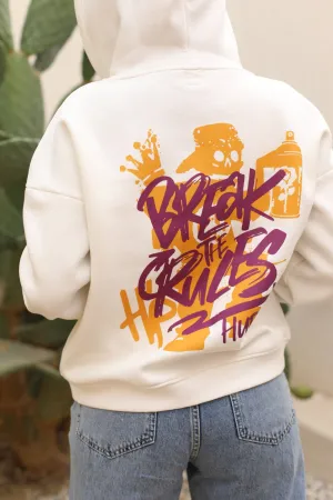 Break the Rules Hoodie (AW4-4) - Hudz