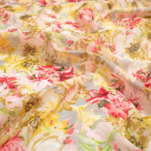 Japanese Pure Cotton Lawn Floral Prints Design-52