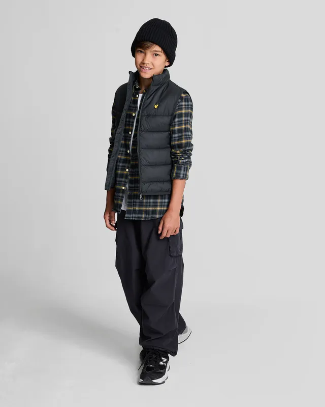 Kids Brushed Flannel Tartan Shirt