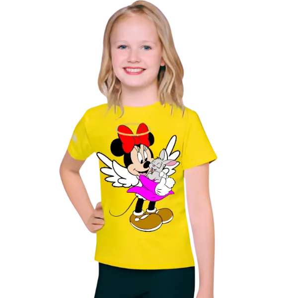 Mickey Mouse Printed T Shirt For Kids