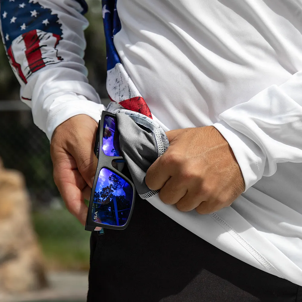 Performance Long Sleeve Shirt | American Flag | Game On