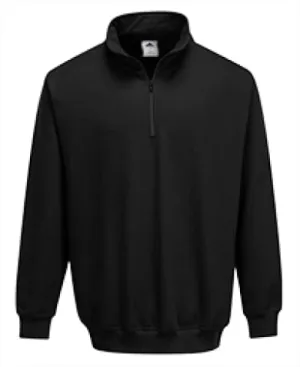 Portwest Sorrento 1/4 Zip Neck Sweatshirt - B309