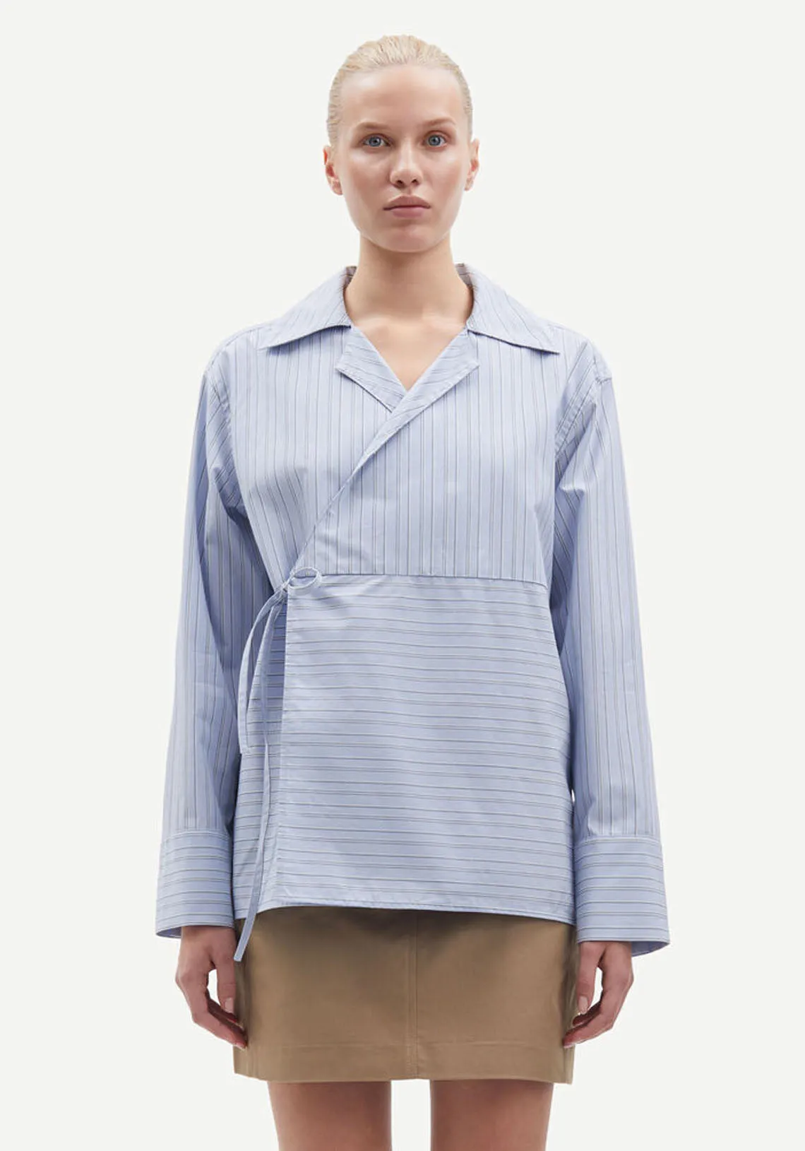 SACALA SHIRT BRUNNERA BLUE