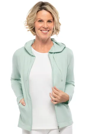 Women's Seaside Hoodie  |  Misty Aqua